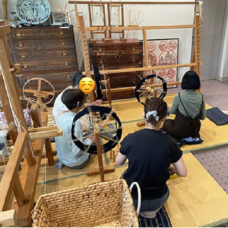 相楽木綿伝承館 機織り教室(京都府相楽郡精華町)
